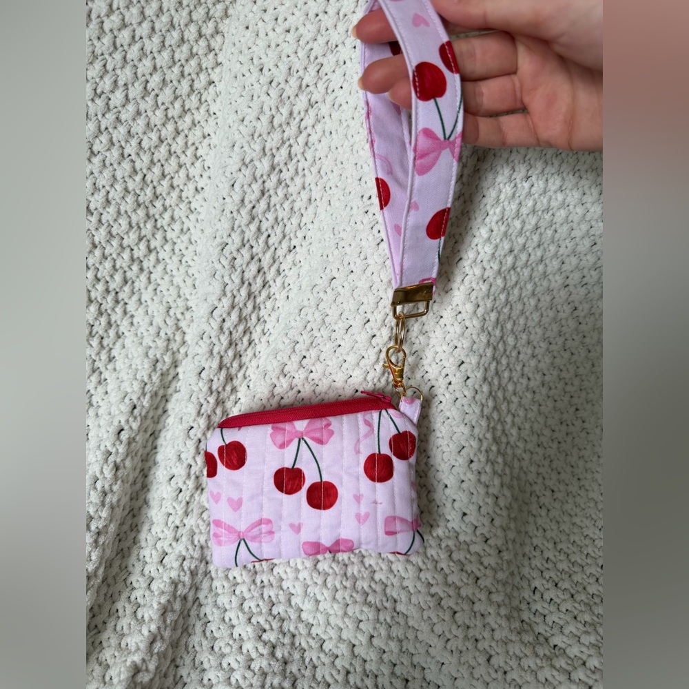 Love you Cherry Much Wristlet🍒